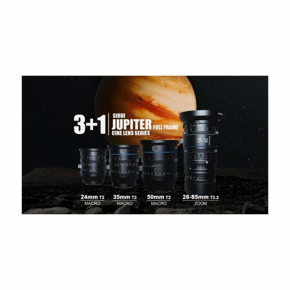 Sirui Jupiter Macro Full-Frame Cine Prime Lens Set