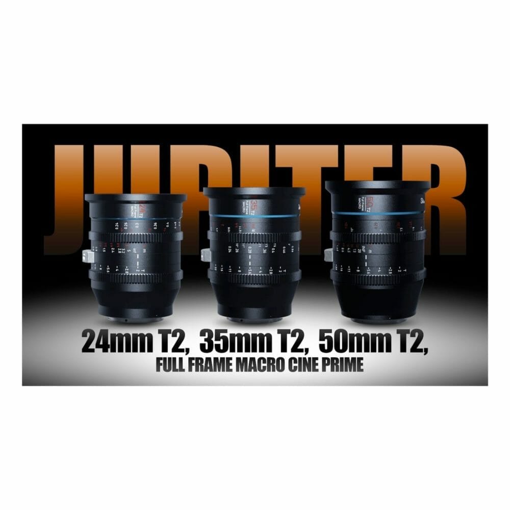 Sirui Jupiter Macro Full-Frame Cine Frame 3 Lens Set